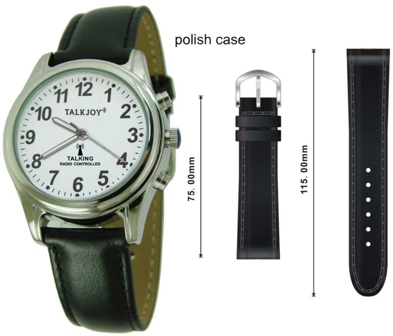 PROFI Lederband Leder Armband für Armbanduhr schwarz Echtleder Band Damen Herren