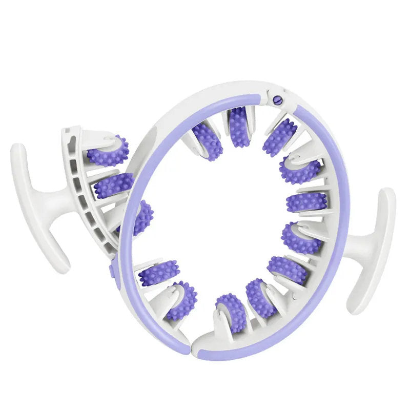 Kreisförmige Heim-Fitness-Sportgeräte Schlanker Taillentrainer Abnehmbarer Neuer Manueller Relax-Rollenmassagegerät