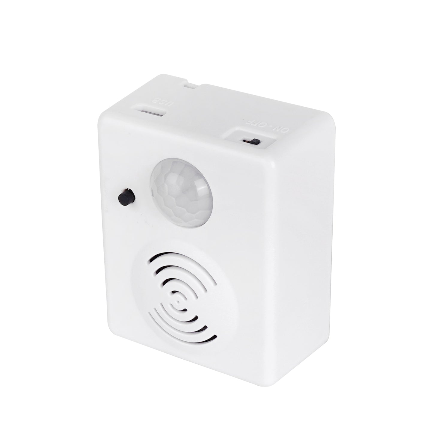 Sprechender Bewegungsmelder Durchgangsmelder Türgong 3m 120° Memo Individuelle Aufnahme