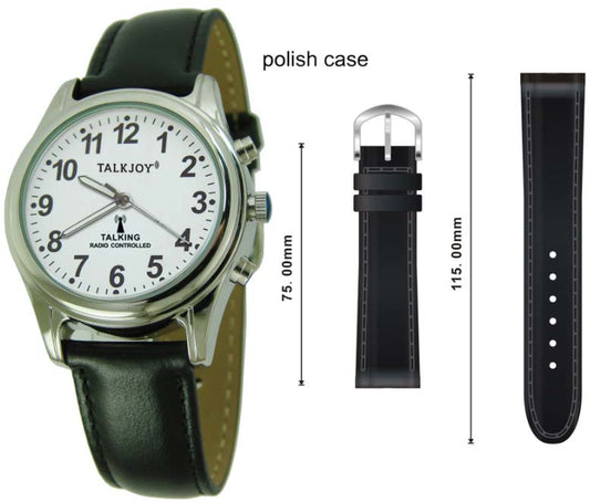 PROFI Lederband Leder Armband für Armbanduhr schwarz Echtleder Band Damen Herren