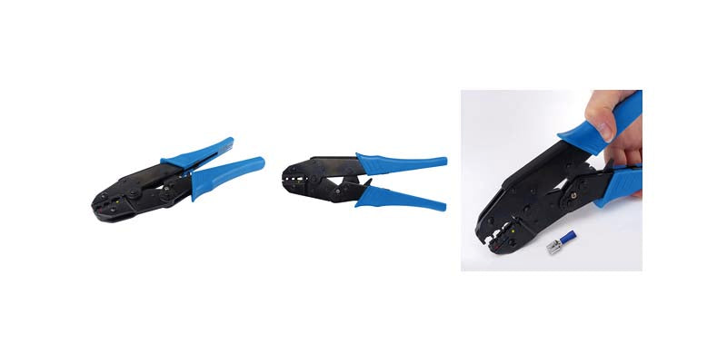 PROFI Crimpzange Zange crimpen isolierte Kabelschuhe Crimper 0,5 - 6 mm²