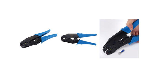 PROFI Crimpzange Zange crimpen isolierte Kabelschuhe Crimper 0,5 - 6 mm²