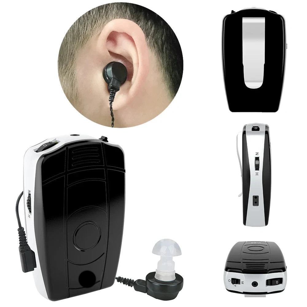 Hörverstärker Taschen Geräusch Verstärker Senioren Hörhilfe Umgebung Klang Ton bei Hörverlust