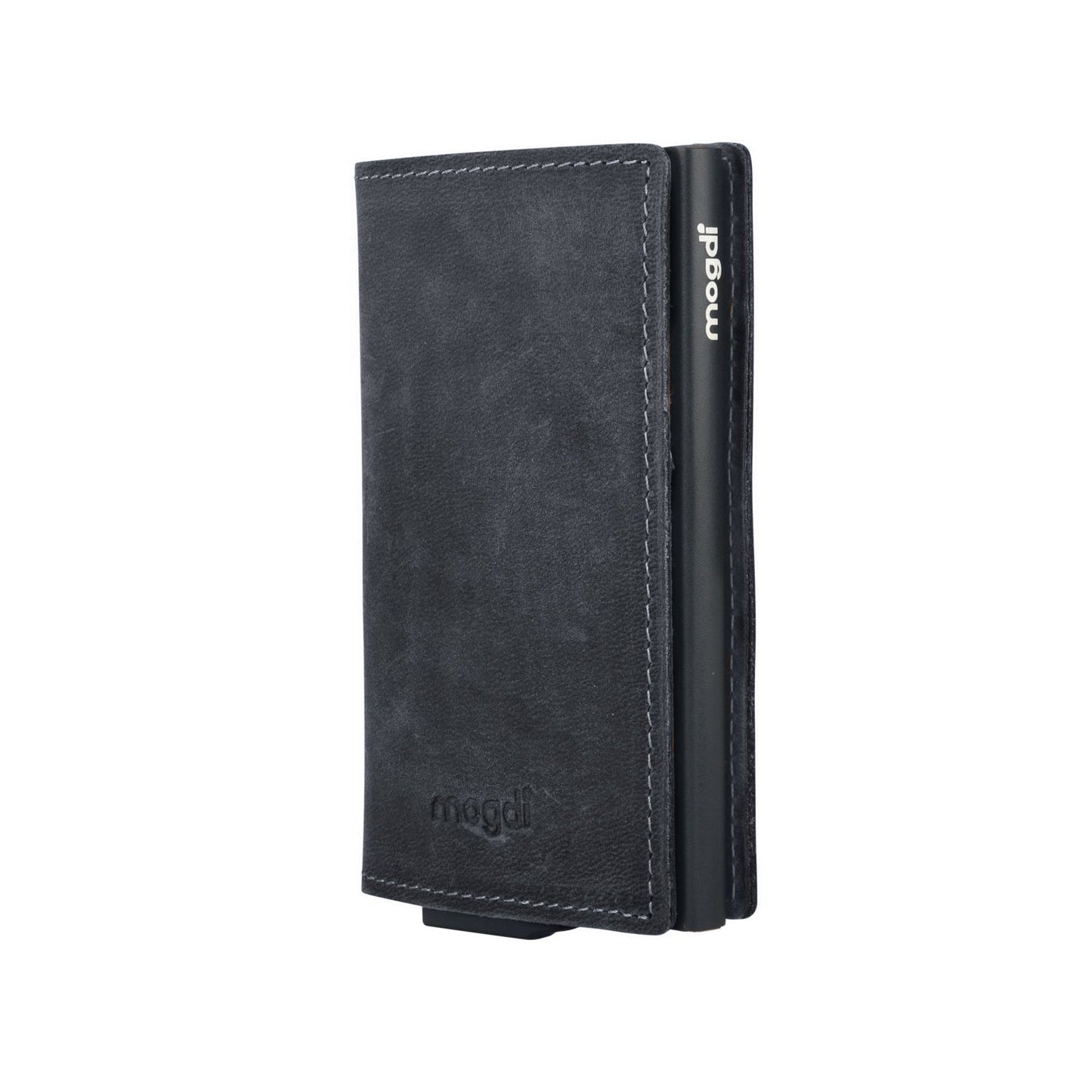 PREMIUM nano Brieftasche Herren Portmonee Kartenetui RFID Blocker Leder Wallet Kartenhalter