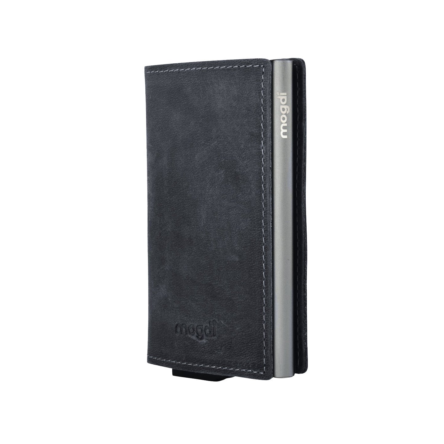 PREMIUM nano Brieftasche Herren Portmonee Kartenetui RFID Blocker Leder Wallet Kartenhalter