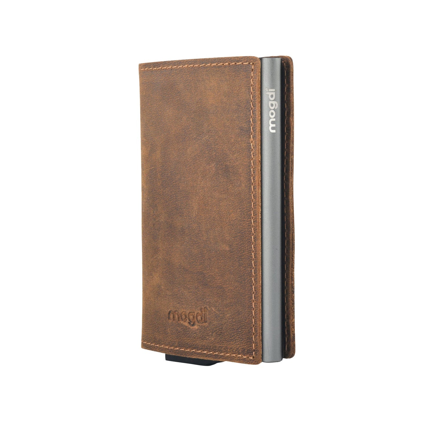 PREMIUM nano Brieftasche Herren Portmonee Kartenetui RFID Blocker Leder Wallet Kartenhalter