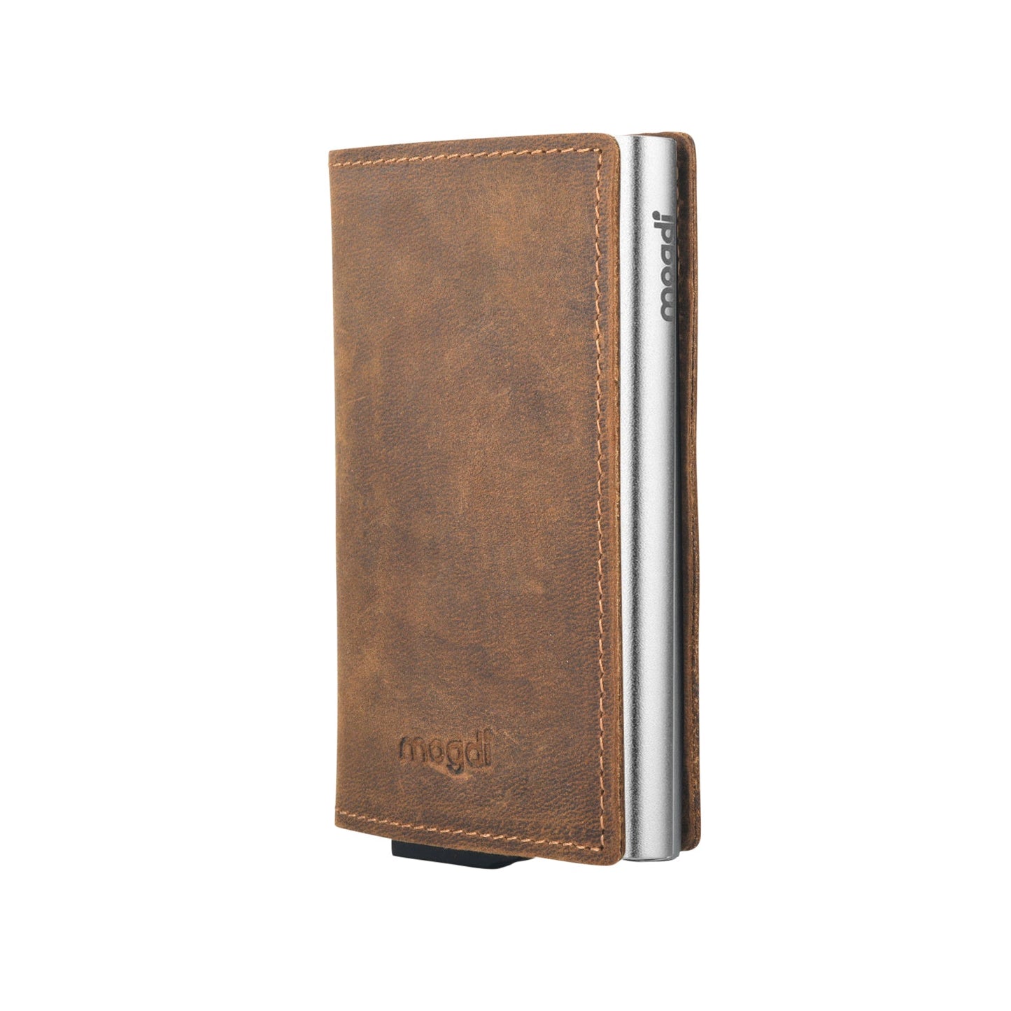 PREMIUM nano Brieftasche Herren Portmonee Kartenetui RFID Blocker Leder Wallet Kartenhalter