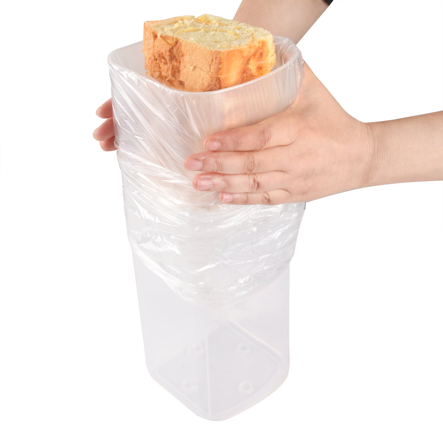 PROFI Toast Brotdose zum herausziehen - immer frisches Sandwich XXL American Brotspender